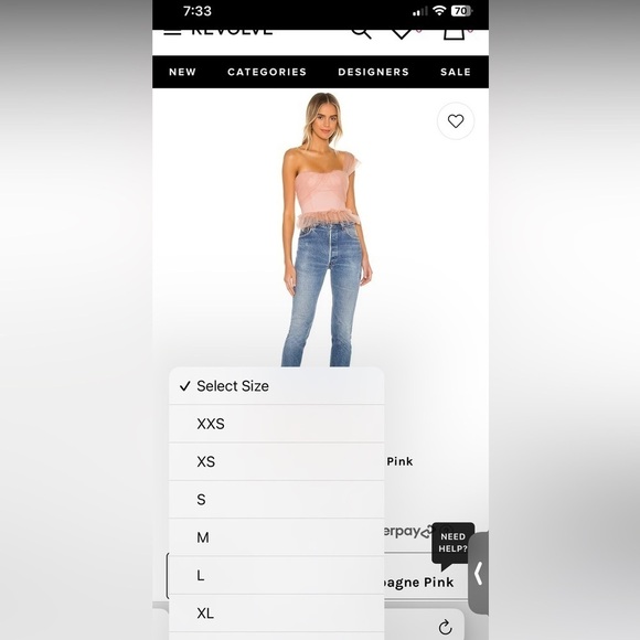NBD Marine Top 💗 NEW, still on Revolve, small - Picture 8 of 13